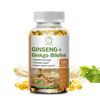Ginkgo Biloba 1000mg 120 Tablets Vegan Mind And Memory Circulation