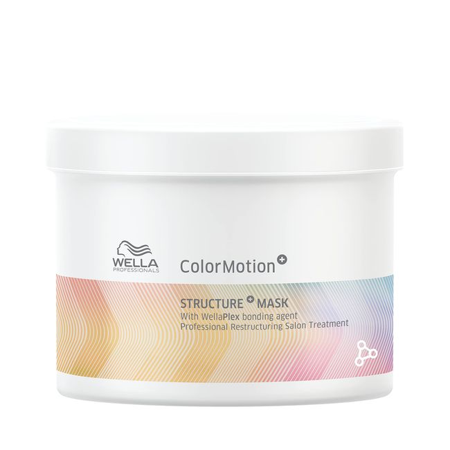 Wella Professionals ColorMotion+ Structure+ Mask, Intense and Deep Conditioning Hair Treatment, Fortifies Hair Structure, 16.9oz