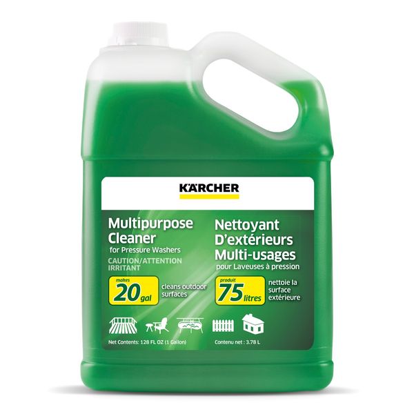 Kärcher Pressure Washer Detergent, Multi Purpose Cleaner - 1 Gallon