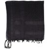 MFH PLO Scarf with Fringes, Shemagh - Black , size: 110x110cm