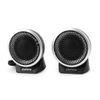 uxcell Dome Tweeter Car Speaker Car Audio System 150W 2 Pack Black