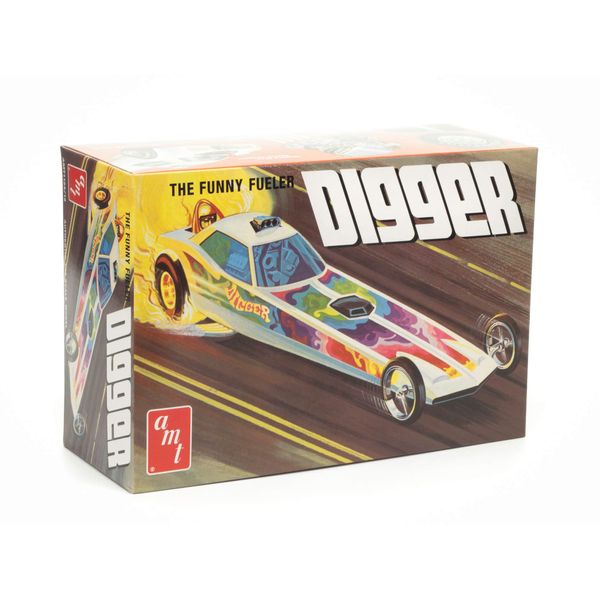 AMT Digger Dragster Fooler Fueler 1:25 Scale Model Kit