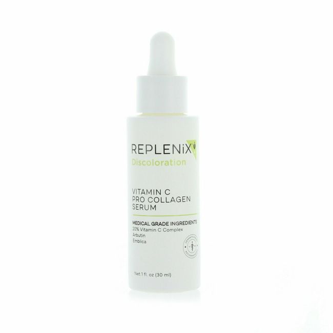 Replenix Vitamin C Pro Collagen Brightening Serum 1oz 30ml Topix Brand New