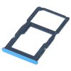 OnlyTech - Dual SIM card tray and micro SD memory card for Huawei P30 Lite blue + removal tool