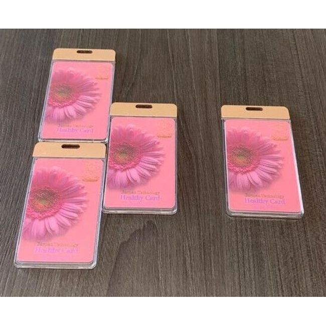 4 PIECES   HEALTHY CARD COMPUTARIZADA PARA LA MUJER CON 20,000 IONES NEGAT