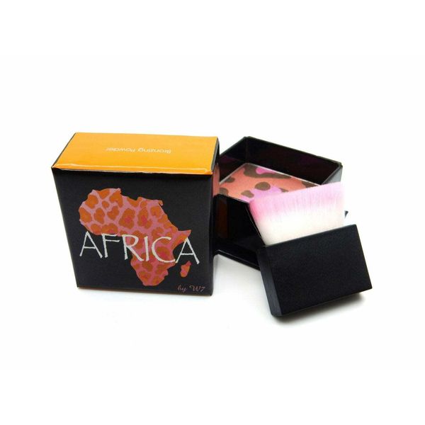 Africa W7 Multi Bronzing Blusher Highlighter Face Powder With Brush