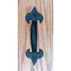 Fleur de Lis Door Pull Handle Gate Pull (7" Size)