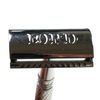 LORD Double Edge Razor 3-Piece Double Edged Razor with 5 Replacement Blades for Men