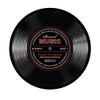 Close Up Record Music Vinyl Record Mouse Mat Black