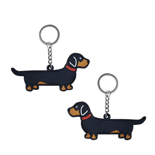Sweet William Dachshund Keyring