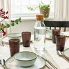 IKEA VARDAGEN glass, 31 cl, brown