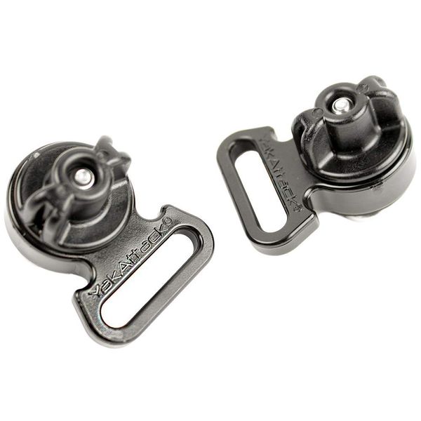 Yak Attack Horizontal Tie-Downs, Black - AAP-1027