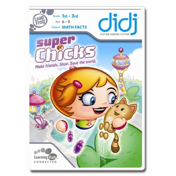 LeapFrog Didj Custom Learning Game Super Chicks!