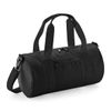 BagBase BG140s Mini Barrel Bag - Black/Black