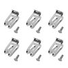 6Pcs Replacement Sturdy Stainless Steel Impact Driver Belt Hook Clips