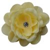 Rose Flower Hair Clip (Yellow)