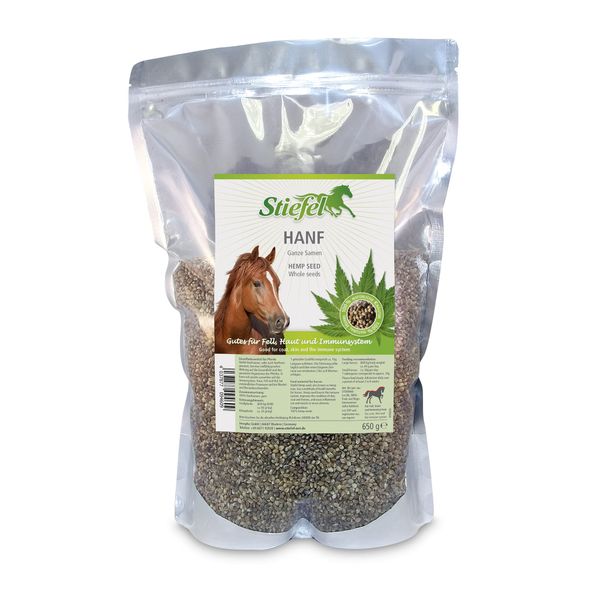Stiefel Hemp Whole Seeds 650 g