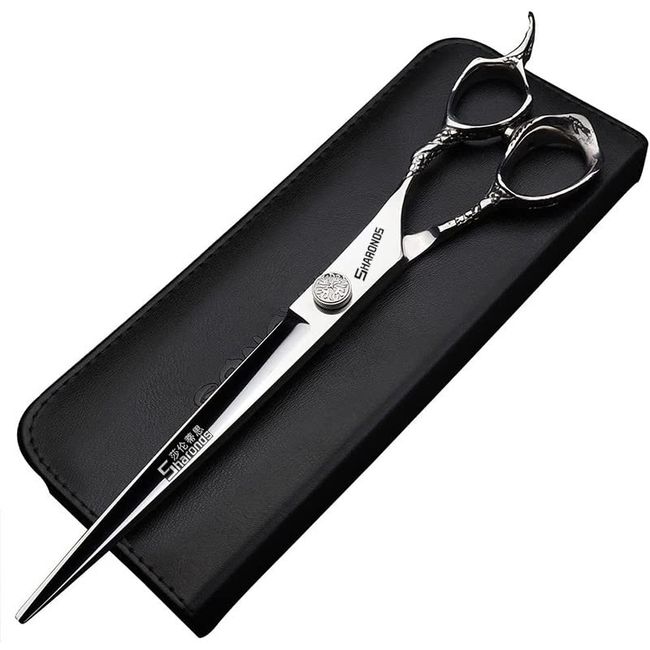 Professional Hair Dressing 6/7 inch gerade schneiden Friseurschere Schere (8 Zoll flach)