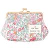 Cyalel Yahata Sharel Yahata Botanical Flower LIBERTY Sanrio Collaboration Purse Pouch Laminated Surface Cosmetic Pouch Purse Pouch Makeup Pouch Adult Cute Stylish Present Made in Japan Floral Pattern My Melody Pink
