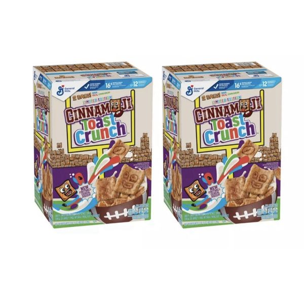 Cinnamon Toast Crunch Cereal, 49.5 oz. Each 2-Pack