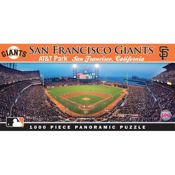 MasterPieces 91344: San Francisco Giants 1000pc Panoramic Puzzle