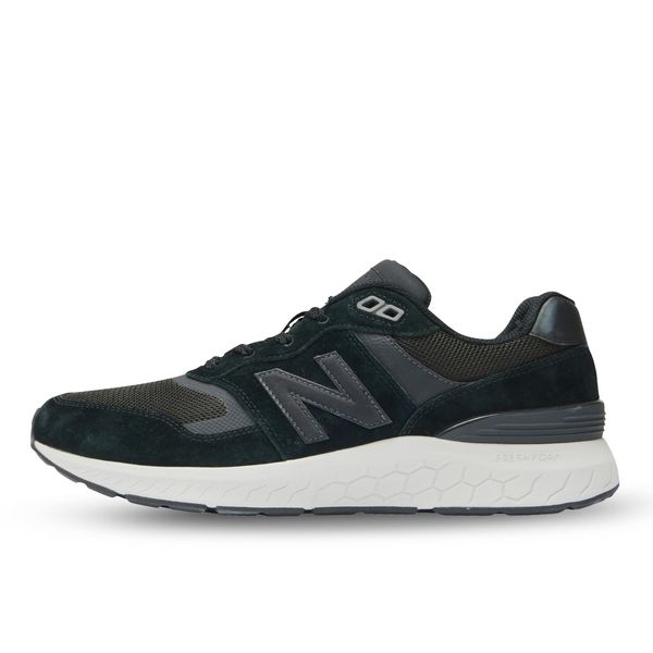 New Balance Walking Fresh Foam 880 v6 Men's Walking Shoes, BK6 (BLACK)