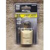 Master Lock ProGrade Solid Brass Keyed Padlock 6840KAD, 1.75" W. Keyed Alike