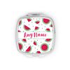 Personalised Watermelon Compact Pocket Mirror Any Name Initials Custom Monogram