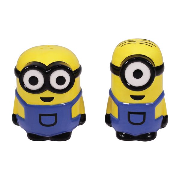 Set of 2 Minions Salt and Pepper Shakers, Yellow SALTMI01