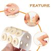 90 Pieces Corn Cushions, Soft Latex Foam Self Adhesive Callus Pads Corn Pad for Foot Toe Callus Anti Friction Reduce Foot and Heel Pain, 3 Models