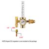 5/16" Barbed Fitting for Argon/CO2 Mig Tig Flow Meter Gas Regulator Gauge