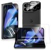 MiRowy Screen Protector for Google Pixel 9 Pro Fold, Pack of 2 + 2 Inner Screen Protector + External Screen Protector + 9H Camera Protection, HD Screen Protector for Google Pixel 9 Pro Fold