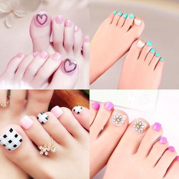 [Other]Dear Gel Pedi Tips Picture Pedicure Best Collection Update (WD1BD42)