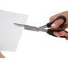 Westcott 13402 Scissors, All-Purpose Bent Scissors for Office and Home, Black, 3 Pack