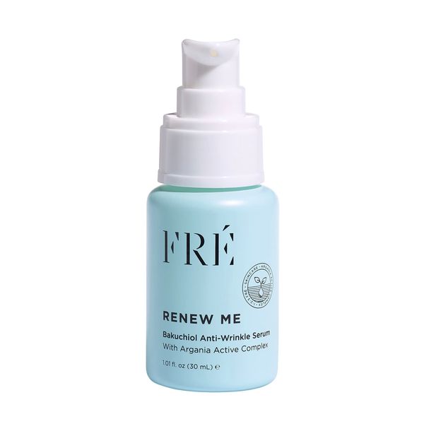 Anti Aging Serum, Renew Me by FRE Skincare - Niacinamide Serum with Bakuchiol - Anti Wrinkle Serum, Increases Firmness & Elasticity for Younger & Smoother Looking Skin - Cruelty-Free