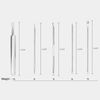 Rnitle Blackhead Remover Tool,Pimple Whitehead Acne Comedone Extractor Tool Set Stainless Steel with Transparent Box for all Skin Types