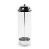 NEW Clear Straw Dispenser Upright Plastic Container & Dome Lid Winco SDP-3 #5353