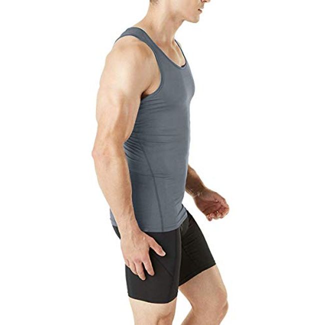 Men's Gym Tank Top Compression Tank Top Sleeveless Base Layer