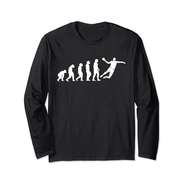 Handball Evolution Handballer Handballspieler Handball Langarmshirt