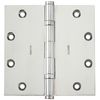 Baldwin 1051260I Square Ball Bearing Mortise Hinge, Bright Chrome
