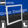 Upper Crisper Pan Drawer Cover Frigidaire Shelf Frame for 240599301