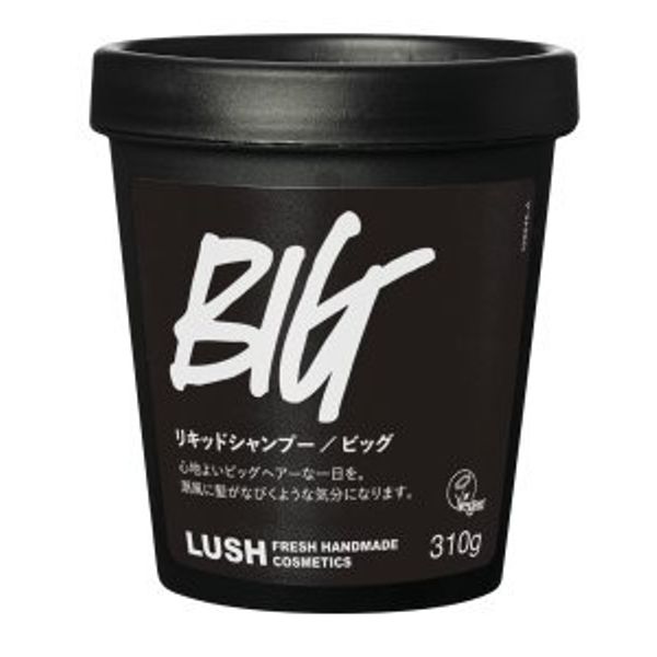 Lush Rush Big Big Shampoo Seaweed Sea Salt Natural Cosmetics rikiddosyanpu- Natural Ingredient Protein A Lime and Mandarin Vanilla and Orange Flower Scented