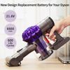 21.6V 6000mAh Lithium V6 Replacement Battery Compatible with Dyson