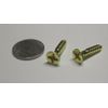 Brass #4  Phillips Flat Head Wood Screw x 1.00"  Length, 100 Pcs