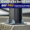 AWF PRO Two Component Rapid Set Epoxy Adhesive 20.2 oz. High-Strength for Anc...