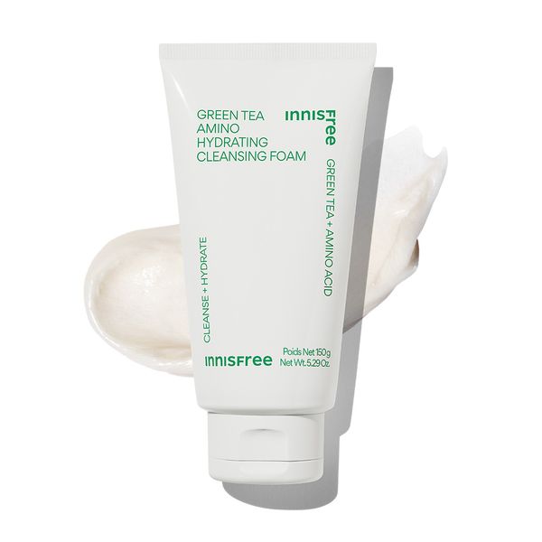 Innisfree Green Tea Amino Moisture Cleansing Foam 150ml, 1ea