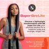 Bronner Bros Super Gro Lite Hair Growth & Scalp Treatment for Dry Itchy Scalp - Reduces Breakage, Stimulates Scalp, Strengthens Hair & Hydrates with Keratin, Vitamin E, Sage & Coconut Oil - 6oz