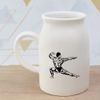 300ml 'Body Builder ' Ceramic Milk Jug (MJ00014664)