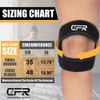 Silicone Knee Brace Sport Support Strong Meniscus Protection Compression Straps
