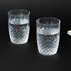 6 Crystal Clear 16 oz Plastic Disposable DRINKING GLASSES Party Events